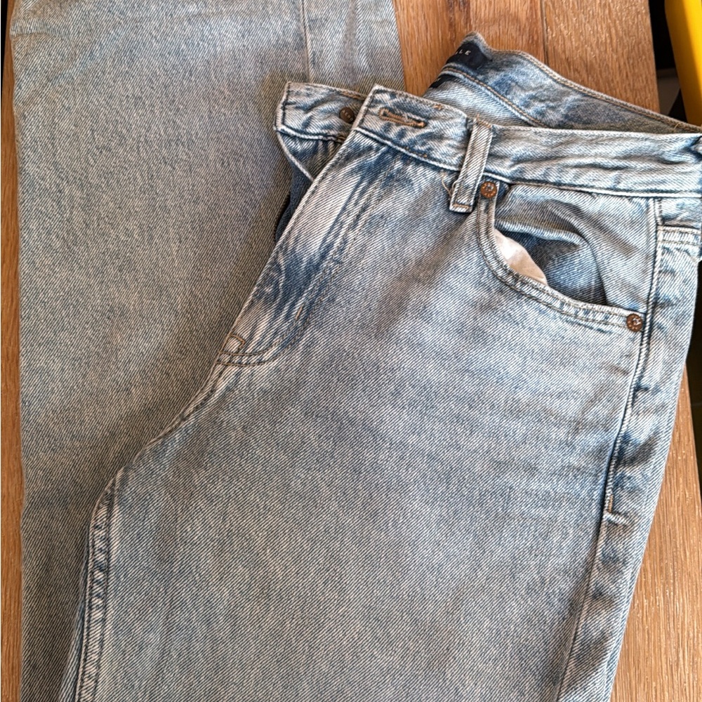 Aeropostale High Rise Light Blue Jeans